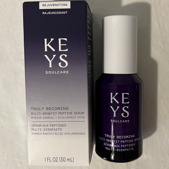 💜NIB💜KEYS SOULCARE TRULY BECOMING MULTI-BENEFIT PEPTIDE SERUM FOR FINE LINES - Picture 5 of 9